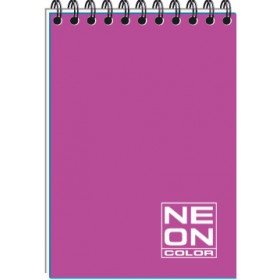 Блокнот А5, 60 листов с твердой подложкой (серия NEON)